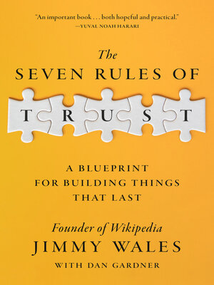 cover image of The Seven Rules of Trust